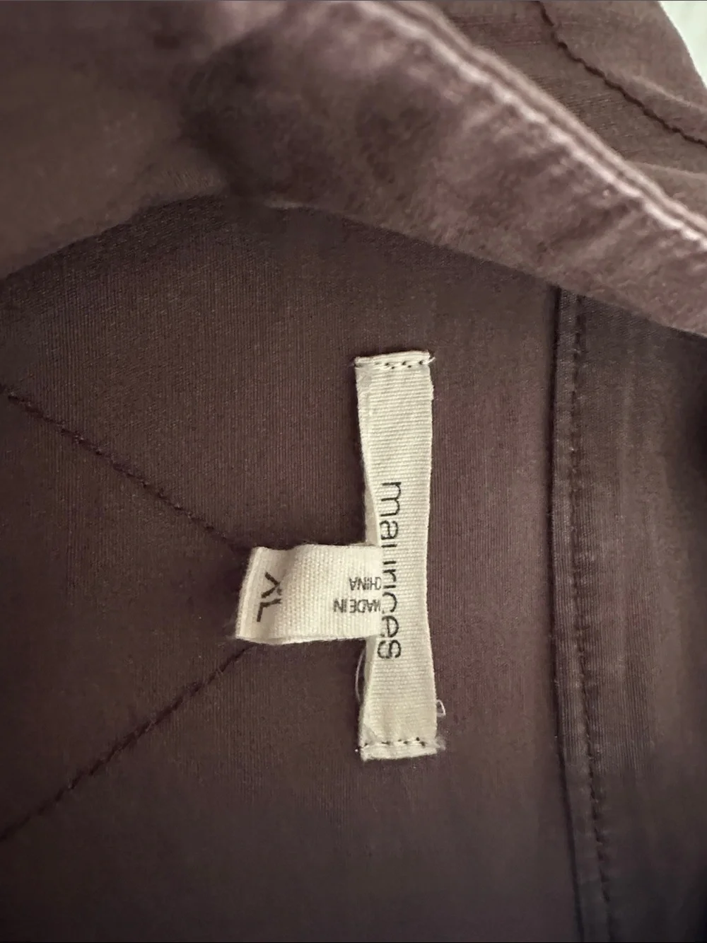 Maurices Dusty Mauve Utility Jacket with Zip Pockets